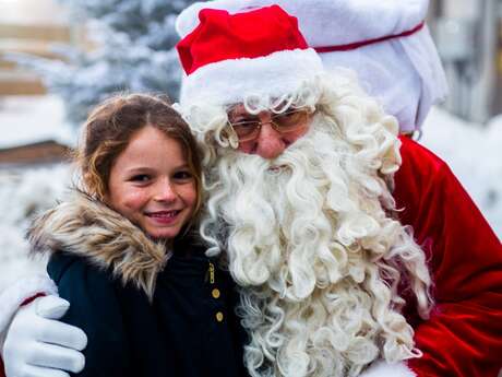 Photos avec le Père-Noël