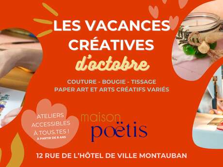 Vacances créatives d’automne