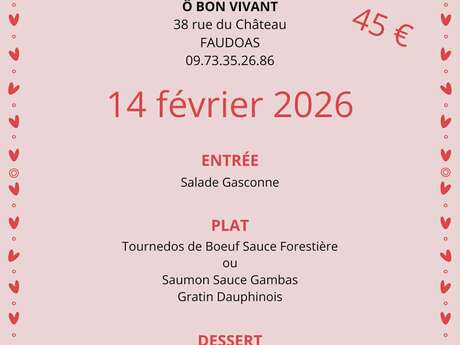 St Valentin  "O bon vivant"
