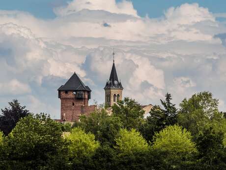 Medieval castle of Ambérieux en Dombes