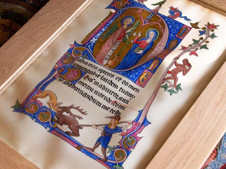 Conférence :  L’art de l’enluminure au Moyen Âge