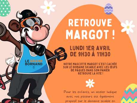 Chasse aux oeufs sur le domaine skiable