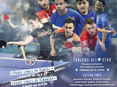 16. Nationales Tischtennisturnier in Saint-Tropez