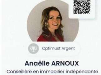 Optimhome immobilier Anaëlle ARNOUX Conseillère indépendante en immobilier