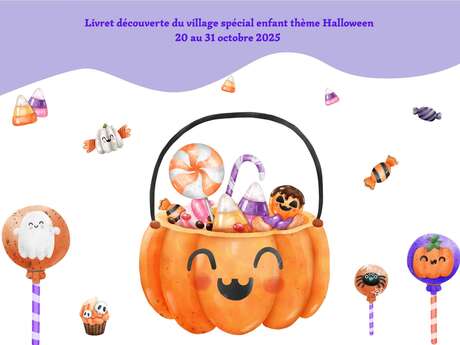 Halloween special" village discovery trail for children
