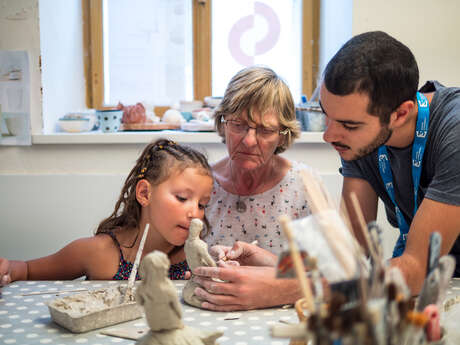 Poterie : ateliers pour adultes et enfants / mini stage (2 x 2 h)