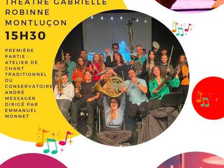 Concert de l'orchestre d'harmonie de Montluçon