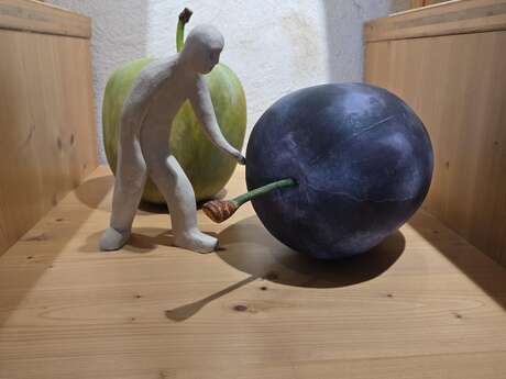 Exposition - «Mi-figue, mi-raisin» de Roger André et «Les étonnés» de Jean-Pierre Thein