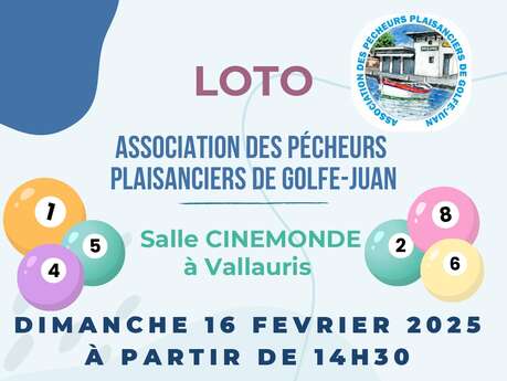 Loto de l'association des Pêcheurs Plaisanciers de Golfe-juan