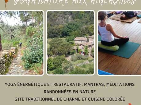 Stage de Yoga nature aux Aigladines
