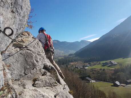 Initiation à la via ferrata