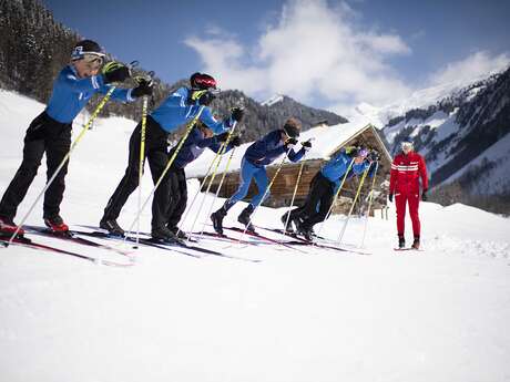 Cross-country skiing: group lessons for children & teenagers