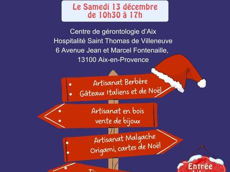 Marché de Noël de l'EHPAD Saint Thomas de Villeneuve