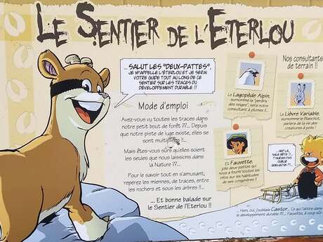 Sentier pédestre de l'Eterlou