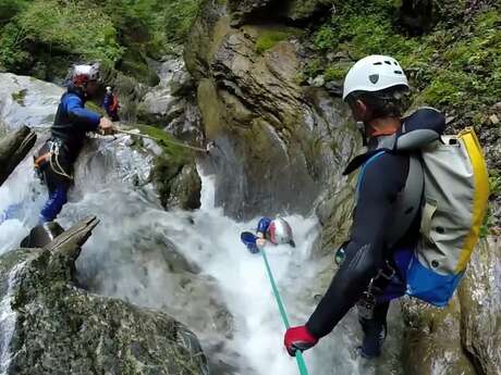 Initiation canyoning