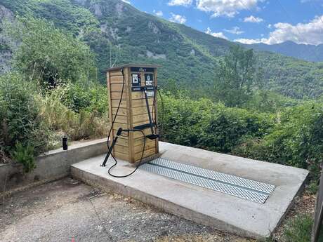 Station de recharge, lavage, gonflage vélos - Belvédère