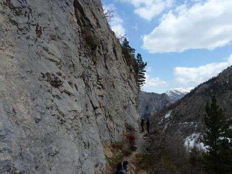 Site d'escalade à Juan