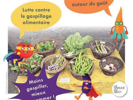 Marché des petits et sensibilisation anti-gaspi !