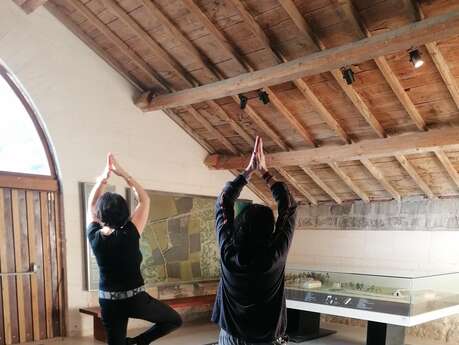 Yoga au musée