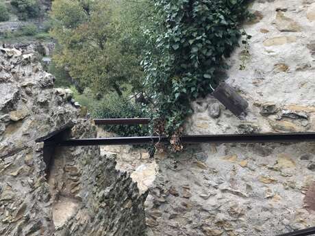 Les ruines de la Vière