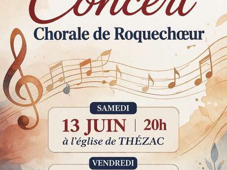 Concert de Roquechoeur à Lacour