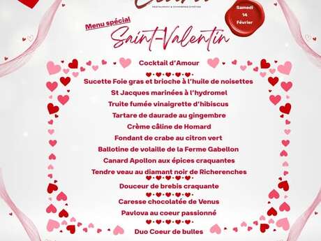 Saint Valentin à la maison Ciara