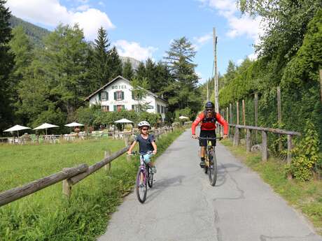 MTB trail - H : Chamonix - Nordic trails - Petit Balcon Sud