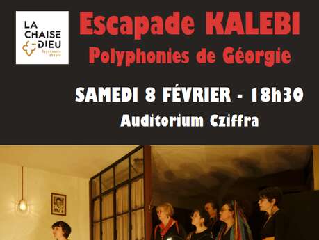 Concert Escapade KALEBI  "Polyphonies de Géorgie"