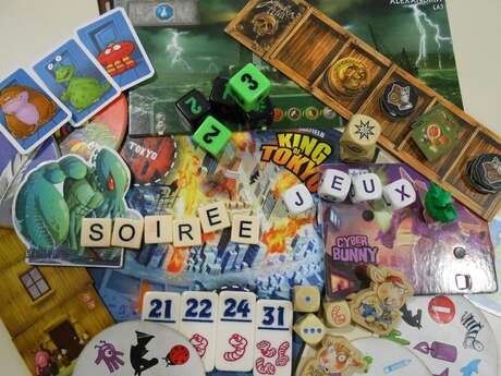 Soirée apéro-jeux - temps de jeux