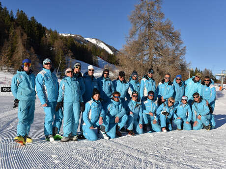 École de Ski de Pra Loup : raquettes