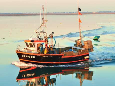 La Fille du Pêcheur sur le marché d'Ars-en-Ré