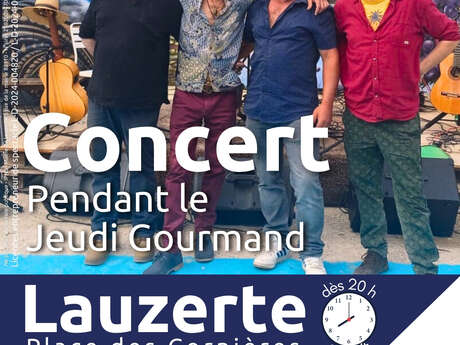 Caledjo en concert lors du Jeudi Gourmand