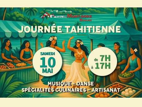 Journée tahitienne au marché de Boulari