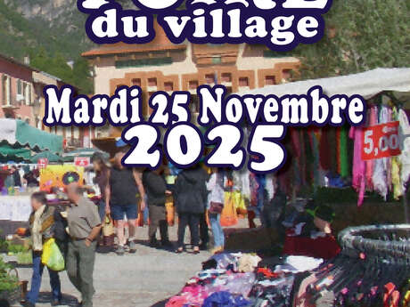 Foire du village : 25 Novembre