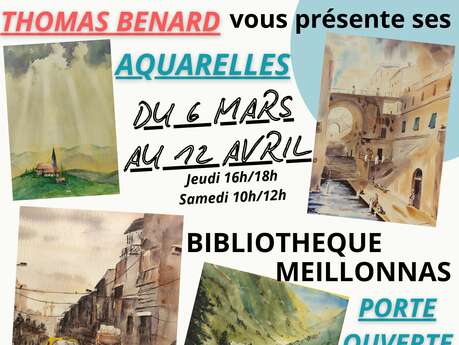 Aquarelles de Thomas Benard