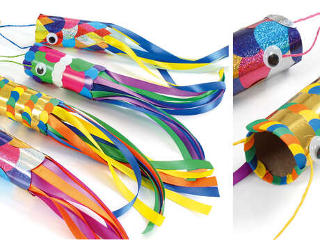 Koinobori fish workshop