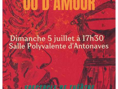 Théâtre : "Je, d'un accident ou d'amour"