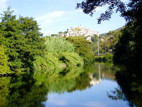 Depuis la Siagne à AURIBEAU-SUR-SIAGNE