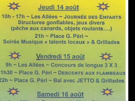 Fête de la Saint Roch