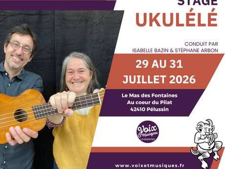 Stage ukulélé - Rencontres Voix & Musiques 2026