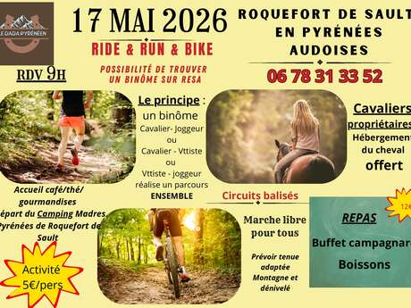 "Ride & Run & Bike" du Ranch du Madres