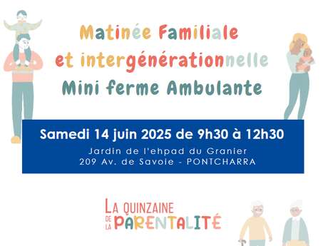 Matinée Familiale et Intergénérationnelle - Mini ferme Ambulante