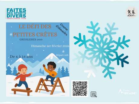 Le défi des petits crêtes