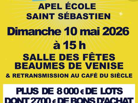 Loto de l'école Saint Sébastien