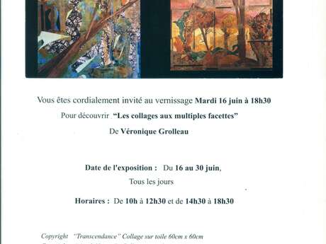 Exposition de collages aux multiples facettes