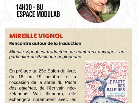 Rencontre avec la traductrice Mireille Vignol