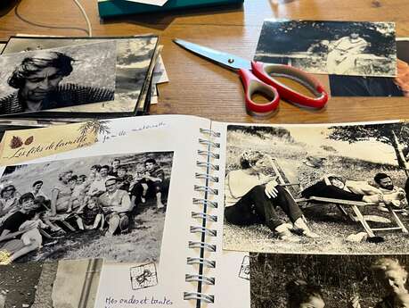 Atelier d'écriture : album photo et mémoire