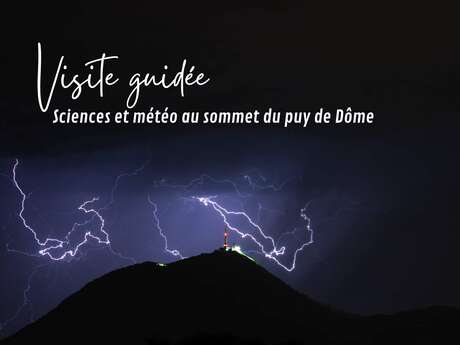 Sciences et météo au sommet du puy de Dôme