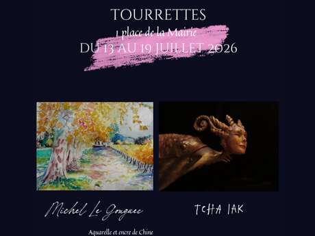 Exposition des peintres Le Gouguec & Tcha Iak