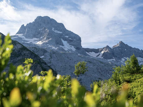 Itinérance pédestre - Massif de Tournette-Aravis GRP® Partie Nord en 4 jours